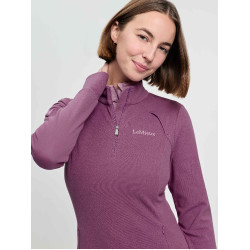 Polaire à col zippé LeMieux Frances femme Mallow