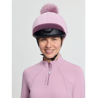 Toque à pompom LeMieux amovible Classique Fondant Rose