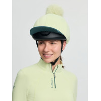 Toque à pompom LeMieux amovible Classique Macaron Blanc