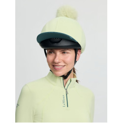 Toque à pompom LeMieux amovible Classique Macaron Blanc