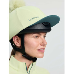 Toque à pompom LeMieux amovible Classique Macaron Blanc