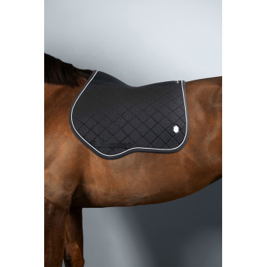 Tapis de selle Mesh velours 3D ProConfort Dynamix Noir / noir Tapis de selle Mesh velours 3D ProConfort Dynamix Noir / noir