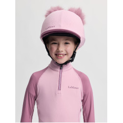 Toque double pompom Mini LeMieux Fondant Rose