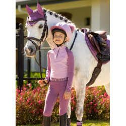 Toque double pompom Mini LeMieux Fondant Rose