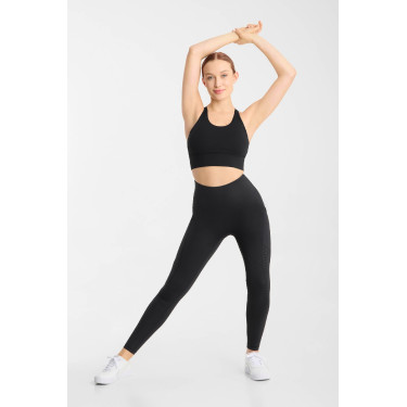 Brassière de sport Horze Alisa Noir