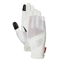Gants d’équitation B Vertigo Lux Blanc brillant Gants d’équitation B Vertigo Lux Blanc brillant