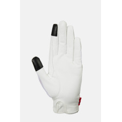 Gants d’équitation B Vertigo Lux Blanc brillant Gants d’équitation B Vertigo Lux Blanc brillant