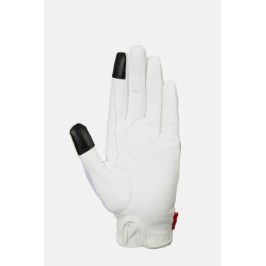 Gants d’équitation B Vertigo Lux Blanc brillant Gants d’équitation B Vertigo Lux Blanc brillant
