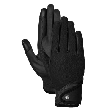 Gants d’équitation Horze Ally mesh Noir