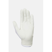 Gants d’équitation Horze Ally mesh Blanc brillant