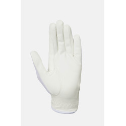 Gants d’équitation Horze Ally mesh Blanc brillant