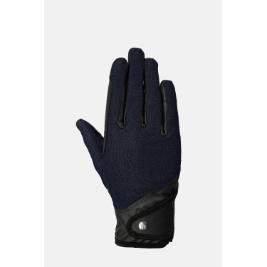 Gants d’équitation Horze Ally mesh Marine foncé Bleu Gants d’équitation Horze Ally mesh Marine foncé Bleu