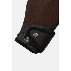 Gants d’équitation Horze Ally mesh Marron café