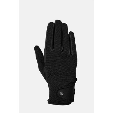 Gants d’équitation Horze Young Rider Romy Noir Gants d’équitation Horze Young Rider Romy Noir