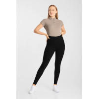 Legging d’équitation full grip Horze Katharina effet amincissant femme Noir