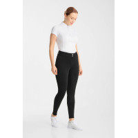 Pantalon d’équitation Horze Chara femme full grip Noir