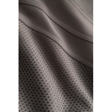 Pantalon d’équitation Horze Chara femme full grip Bois flotté Gris