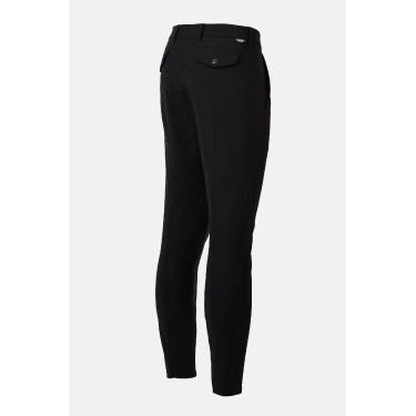 Pantalon d’équitation Horze Grand Prix Pro à fond intégral homme Noir Pantalon d’équitation Horze Grand Prix Pro à fond intégral homme Noir