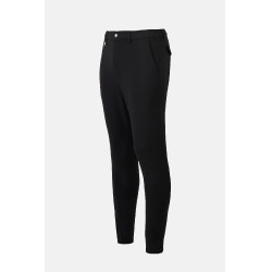 Pantalon d’équitation Horze Grand Prix Pro homme grip genoux Noir