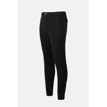 Pantalon d’équitation Horze Grand Prix Pro homme grip genoux Noir