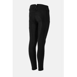 Pantalon Horze Young Rider Chara full grip Noir