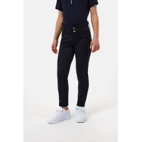 Pantalon Horze Young Rider Chara full grip Marine foncé Bleu