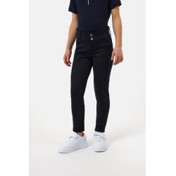 Pantalon Horze Young Rider Chara full grip Marine foncé Bleu