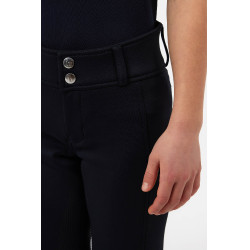 Pantalon Horze Young Rider Chara full grip Marine foncé Bleu