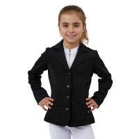 Veste de concours Horze Young Rider Tilda enfant Noir