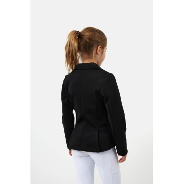 Veste de concours Horze Young Rider Tilda enfant Noir