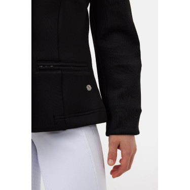 Veste de concours Horze Young Rider Tilda enfant Noir