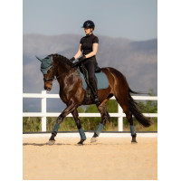 Tapis de dressage LeMieux Essence Square Jungle Blanc