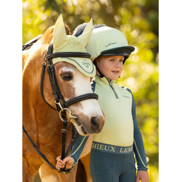 Bonnet anti-mouche Mini LeMieux Macaron Blanc