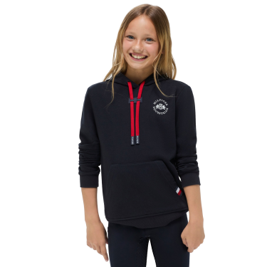 Sweat à capuche Laguna Tommy Hilfiger Equestrian Young Rider logo Desert sky Bleu Sweat à capuche Laguna Tommy Hilfiger Equestrian Young Rider logo Desert sky Bleu