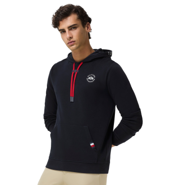 Sweat à capuche Tommy Hilfiger Equestrian Jackson homme Desert sky Bleu