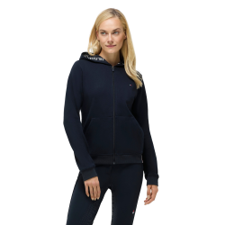 Sweat zippé à capuche Beverly Tommy Hilfiger Equestrian femme Desert sky Bleu Sweat zippé à capuche Beverly Tommy Hilfiger Equestrian femme Desert sky Bleu