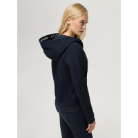 Sweat zippé à capuche Beverly Tommy Hilfiger Equestrian femme Desert sky Bleu