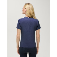 T-shirt manches courtes Pasadena Tommy Hilfiger Equestrian femme Desert sky Bleu