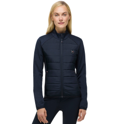 Veste Hybrid femme Tommy Hilfiger Equestrian Napa Desert sky Bleu Veste Hybrid femme Tommy Hilfiger Equestrian Napa Desert sky Bleu