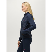 Veste Hybrid femme Tommy Hilfiger Equestrian Napa Desert sky Bleu Veste Hybrid femme Tommy Hilfiger Equestrian Napa Desert sky Bleu