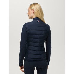 Veste Hybrid femme Tommy Hilfiger Equestrian Napa Desert sky Bleu Veste Hybrid femme Tommy Hilfiger Equestrian Napa Desert sky Bleu