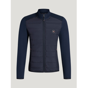 Veste Hybrid Tommy Hilfiger Equestrian Cruz homme Desert sky Bleu