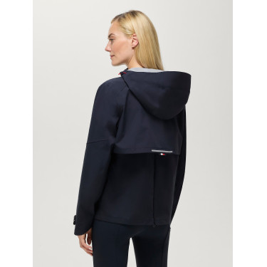 Veste imperméable Tommy Hilfiger Equestrian Upland femme compatible avec airbag Desert sky Bleu Veste imperméable Tommy Hilfiger Equestrian Upland femme compatible avec airbag Desert sky Bleu