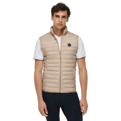 Veste sans manches matelassé Tommy Hilfiger Equestrian Montero homme Beige