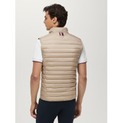 Veste sans manches matelassé Tommy Hilfiger Equestrian Montero homme Beige