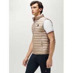 Veste sans manches matelassé Tommy Hilfiger Equestrian Montero homme Beige