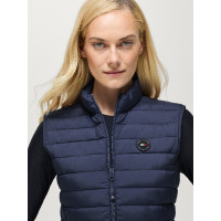 Doudoune sans manches Tommy Hilfiger Equestrian Serano femme Indigo délavé Bleu