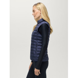 Doudoune sans manches Tommy Hilfiger Equestrian Serano femme Indigo délavé Bleu