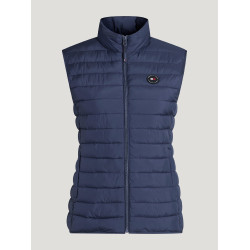 Doudoune sans manches Tommy Hilfiger Equestrian Serano femme Indigo délavé Bleu