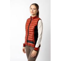 Doudoune sans manches d'équitation ultra légère B Vertigo Sia femme Rouge cinabre Doudoune sans manches d'équitation ultra légère B Vertigo Sia femme Rouge cinabre